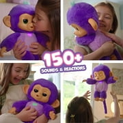 Fingerlings Care 'N' Cuddles Monkey Sunny Figure