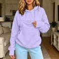 thumbnail image 6 of Pet Carrier Hoodies for Women Drawstring Long Sleeve Pullover Puppy Kitten Animal Holder tops Fall Winter Sweatshirts, 6 of 7