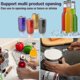 thumbnail image 4 of Bottle Punch Can Opener Stainless Steel Beer Bottle Opener Punch Bottle Opener With Wood Handle For Manual Bottles Cans (2, Wood Color) 26-27s, 4 of 5