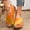 Orange, variant on Viluyesy Womens Wedge Sandals, Ankle Strap Color Block Soft Sole Casual Comfort Shoes Brown