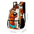 thumbnail image 2 of Scooby Doo Backpacks Lightweight Shoulder Backpack Casual Daypack Bookbag Outdoor, 2 of 7