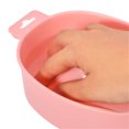 thumbnail image 4 of Nail Soak Bandeja Tazón suave suavidad Cutícula Profesional Extracción de uñas artificiales Nails Tazones de remojo Herramienta de tratamiento de uñas Rosa 4 piezas kenally CE001570-02, 4 of 7