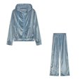 thumbnail image 1 of Chándal Juicy de terciopelo para mujer Chándal Couture acolchado azul claro M Sailing Electrónica, 1 of 1
