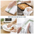 thumbnail image 5 of decorUhome Kitchen Towels Set of 6, 15x25-Inch, 100% Pure Cotton Dish Towels for Washing and Drying Dishes, Super Absorbent Kitchen Hand Towels , Grass Green, 5 of 10