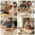 thumbnail image 5 of Pizza Roller, Non Stick Small Rolling Pin for Dough, T Round Type Wooden Dough Roller, Wood Pastry Pizza Rolling for Cooking Cookie Bread Tortilla Dumpling, 5 of 6