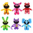 thumbnail image 2 of 2024 caliente 30cm bichos sonrientes de peluche de juguete bichos sonrientes gato siesta siesta acción muñeca juguete suave Peluches almohada regalo de Navidad chico, 2 of 4