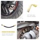 thumbnail image 5 of Extensión De Válvula De Neumático De 8,25 Pulgadas, Extensores De Vástago De Válvula Flexible Con Adaptador De Extensión De Válvula De Neumático Schrader De Latón, Compatible Con Coches, Camiones, Mot, 5 of 5