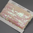 thumbnail image 3 of Expo Int'l 10 yards of 2 Row 7/8" Metallic Stretch Sequin Trim, 3 of 5