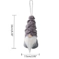 thumbnail image 2 of CIYISON 4/8 Packs Christmas Tree Hanging Gnomes Ornaments Handmade Swedish Tomte Sequins, 2 of 14