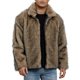 thumbnail image 2 of Ceisia Men's Regular-Fit Turn-Down Collar Full-Zip Faux-Fur Warm Polyester Coat Gift, 2 of 9