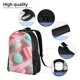 thumbnail image 5 of Fotbe Pastel Macarons Delight Mochila de Viaje para Laptop, Mochila Ejecutiva Delgada y Resistente 15.6", 5 of 8