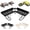 1pc Black, variant on Drill-Free Foldable Faucet Storage Rack – Carbon Steel Corner Shelf with 180° Multi-Angle Rotation & Slotted Drainage, Space-Saving for Vanity Kitchen