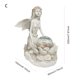 thumbnail image 3 of Escultura de figura de ángel de niña de hadas, escultura de niña de hadas luminosa de resina con alas, 3 of 9