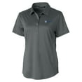 thumbnail image 2 of Women's Cutter & Buck Gray Pennsylvania Quakers Prospect Textured Stretch Polo, 2 of 3