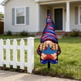 thumbnail image 4 of Patriotic Gnome Garden Stake Ornament, Red White Blue 4th Of July Outdoor Yard Art Decor Independence Day, 4 of 6