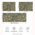 thumbnail image 2 of Yayeee Pillowcase Queen Size Set of 2 Satin Wrinkle Resistant Envelope Pillow Case, Cartoon Guitar Pattern, 2 of 8