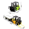thumbnail image 4 of Remote Control Forklift Toy For Kids Age 8 - 12 Alloy Vehicle With Liftable Forks And Crane App Control Ideal For Educational Construction Play, 4 of 8