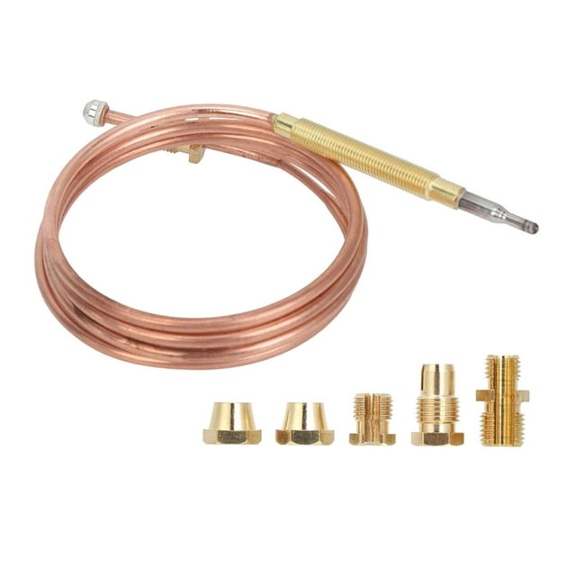 Juego de reempzo de para de hornos de ga tuercas adaptadoras de 5 pieza interiore exteriores 150 mm Macarena Termopar de gas