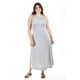thumbnail image 4 of Maxi vestido con strech Roman Fashion /Tallas Extras, 01797 (Gris) gris 36, 4 of 6