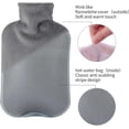 thumbnail image 3 of Hot Water Bottle With Furry Cover, 2L Hot Water Bag For Hot And Cold Compress, 3 of 5