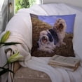 thumbnail image 3 of Dog Painting Fabric Decorative Pillow, 3 of 4
