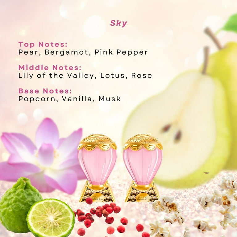 Anna Sui 6-Piece Mini Perfume Set, Fantasia, Mermaid, Secret Wish