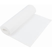 78.7x15.7inch Felt Roll Floral White Craft Felt Fabric 3mm Thick Nonwoven Felt Roll for DIY Arts Crafts Patchwork Sewing Deocoration
