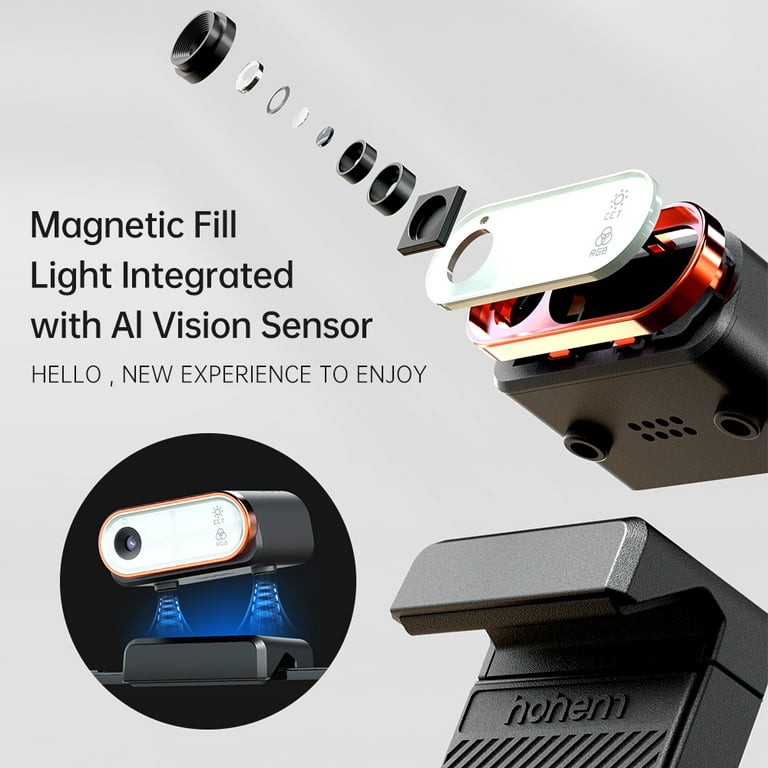 Hohem iSteady M6 Kit Smartphone Gimbal Stabilizer with Magnetic Fill Light  AI Tracking Sensor for iPhone Android Payload 400g