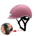 thumbnail image 3 of Graflsoa FT-122 High-Visibility Cycling Helmet with LED Safety Lights for Night Riding, Mountain Biking, and Road Racing, Size L, Pink, 3 of 7