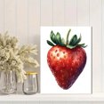 thumbnail image 2 of Qisvanset 12x16 Inch Strawberry Fruit Bible Canvas Wall Art, Modern Verse Art Kitchen Apartment Home Decor, 2 of 8