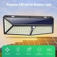 thumbnail image 3 of Luz solar del jardín de la prenda impermeable del punto sin cuerda del sensor de movimiento solar al aire libre, 3 of 5
