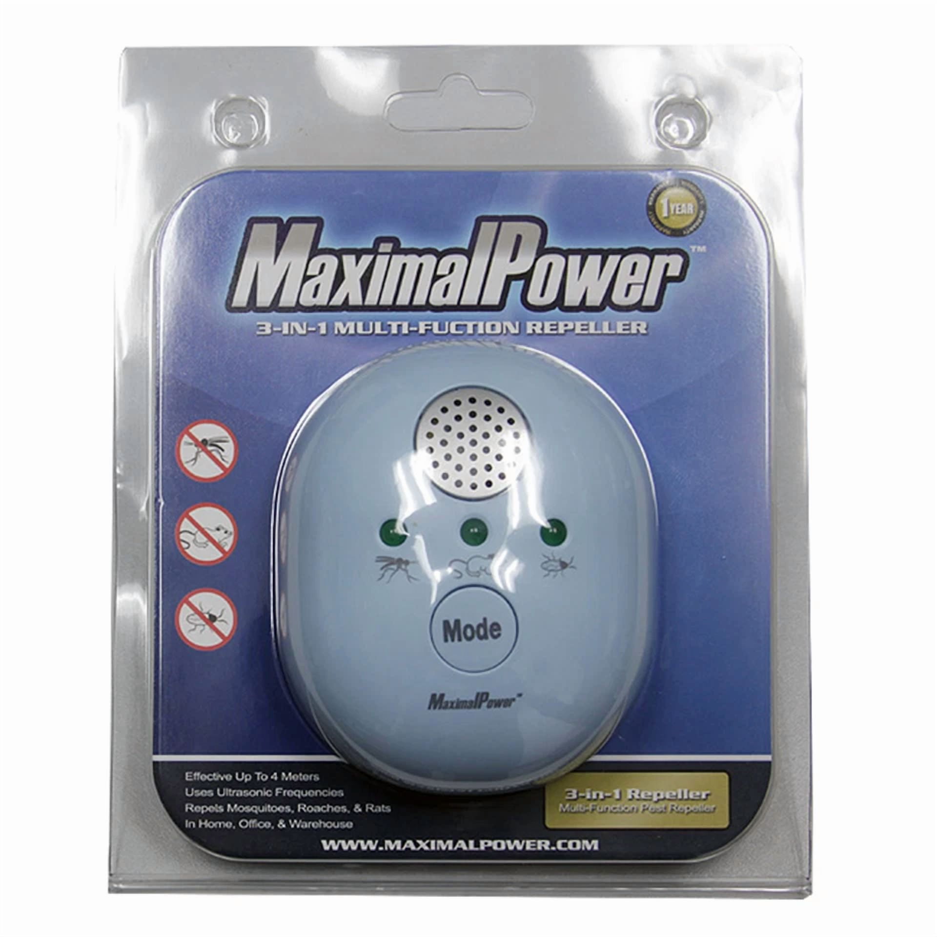 BUTTERFLY- Maximalpower Multi Function Ultrasonic Repeller For Mosquitoes Cockroaches Rats
