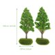 thumbnail image 2 of FENGGUIQU 2Ud Árbol Artificial Verde Para Accesorios De De Arena Y Creativa, 2 of 6