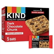 KIND Healthy Grains Bars, .. Dark Chocolate Chunk, Healthy .. Snacks, Gluten Free, 5 .. Count