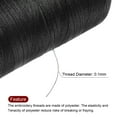 thumbnail image 4 of Unique Bargains Polyester Embroidery Thread Thread Spools Savers Kit, Black Orange, 4 of 6