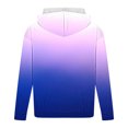 thumbnail image 5 of Lmnyox Men's Print Sweatshirts Fall Winter Soft Casual Drawstring Hoodies Comfy Long Sleeve Pullover with Pocket, 5 of 5