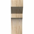 thumbnail image 2 of 5 1/2"W x 8"D x 16"H Monterey Smooth Corbel, Douglas Fir, 2 of 9