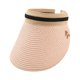 thumbnail image 5 of Minnieouse Sombreros para el sol Protección Clip-On Caps Visera transpirable Gorros ajustables Big Eaves Outdoor Travel Trip Beach pink rosado 2piezas, 5 of 6