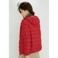 thumbnail image 5 of Wenseny Women’s Quilted Down Hooded Puffer Coat Warm Outdoor Parka Anorak Red XL, 5 of 7