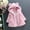 Pink, variant on LFEOOST Kids Girls Winter Warm Coats Jacket Clothes Outwear Overcoat Ear Hooded Faux Fur Thicken Fleece Toddler Beige 110