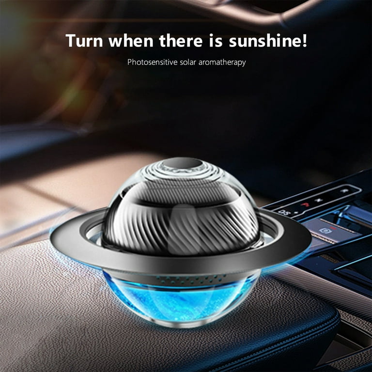 Wovilon Home Appliances Solar Rotating Cars Freshener, Car Decoration Car  Diffuser With Essential Oil, Car Aromatherapy [Relieve Refresh] Car