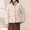 01 White, variant on Womens Lightweight Jackets Quilted Puffer Jacket Long Sleeve Full Zipper Winter Warm Padded Bubble Coat