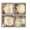 Snow scene outside t, variant on Adhesive Christmas Pattern Themed Stick Note Christmas Write Sheets for Planner Notebook Decoration Safe Materials