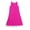 #48 Rose Red, variant on Solid Colour Knit Women Clothing Summer Casual Bohemian Style T-shirt Dresses Beach Cover Up Sleeveless Loose Tank Vest Lacework Dress with Pockets, Khaki