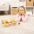 thumbnail image 6 of Melissa & Doug Cutting Fruit Set - Wooden Play Food Kitchen Accessory, Multi, 6 of 11