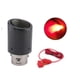thumbnail image 1 of Tubo de escape de acero inoxidable con luz LED y efecto llama para coche Lisbinx, 1 of 7