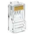 thumbnail image 5 of Delcast 100pcs RJ45 Modular Plug CAT5E Network Cable Connector Plug 8P8C, 5 of 7