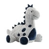 Lambs & Ivy Baby Dino Blue/Gray Plush Dinosaur Stuffed Animal Toy - Spike