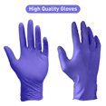 thumbnail image 2 of Guantes de nitrilo PEIPU talla mediana, 100 unidades, sin polvo, 2 of 6