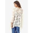 thumbnail image 2 of Roaman's Women's Plus Size Lace wrap Jacket, 2 of 4